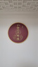 梓朗福字掛畫百福圖客廳裝飾畫餐廳飯店入戶玄關(guān)背景墻畫天官賜福字畫 03-天官賜福 50*50CM 亮金色實木框+油畫布 曬單實拍圖