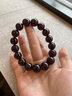 Twee巴西天然石榴石手串紫牙烏酒紅色送女友老婆生日情人節婦女節禮物 【收藏級】石榴石手串-9mm 曬單實(shí)拍圖