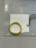 金至尊（3D-GOLD)實心素圈戒指黃金戒指女款999足金古法金戒指七夕禮物計價 12圈號-4.04克(配珠寶禮盒） 曬單實拍圖