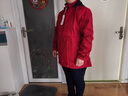 啄木鳥(niǎo)雙面穿外套女春秋2025新款中年休閑洋派女士夾克中長(zhǎng)款 綠色 XL (推薦110-125斤) 曬單實(shí)拍圖