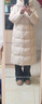 波司登反季冬季羽絨服女長款過膝連帽加厚新國標(biāo)90絨學(xué)生百搭外套 曬單實拍圖