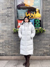 雅鹿【95鴨絨】極寒長(cháng)款羽絨服女士冬季新款運動(dòng)戶(hù)外過(guò)膝加厚外套 灰綠色 【95鴨絨 高充絨極寒款】 L (165) 【推薦125-140斤】 曬單實(shí)拍圖