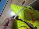美津濃（MIZUNO）男子AG短釘專業(yè)足球鞋MONARCIDA NEO III SELECT AG(MS-092) 45/黃色/珊瑚色 41 (265mm) 曬單實拍圖