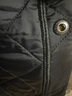 Barbour英國barbour liddesdale 經(jīng)典菱格棉服內膽絎縫棉衣 黑色 XL 42 曬單實(shí)拍圖
