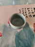 廷懷窯 李廷懷汝窯茶杯陶瓷品茗杯主人杯單杯汝州汝瓷開片 托底燒 手作卵青釉臥足杯 曬單實(shí)拍圖
