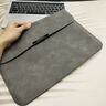 閃魔 電腦包筆記本電腦內(nèi)膽包macbook保護(hù)套適用于蘋果iPad Air華為 內(nèi)膽包信封款【紳士灰】 13/13.3英寸 曬單實(shí)拍圖