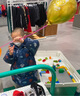 G. DUCKKIDS小黃鴨兒童羽絨服男女童中小童加厚中長款寶寶冬季白鴨絨羽絨外套 藏青小火箭 110 （適合身高105-115CM） 曬單實(shí)拍圖