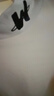 真維斯（JEANSWEST）德絨打底衫女裝秋冬季長(cháng)袖t恤上衣服加絨保暖加厚內搭半高領(lǐng)秋衣 黑色 小砂紙星星_K_左領(lǐng)角 L 曬單實(shí)拍圖