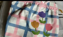 貝瑞加（Babyprints）兒童內(nèi)褲中大童平角短褲女孩四角底褲棉質(zhì)褲衩3條裝 白兔款140 曬單實(shí)拍圖
