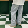 蕉內(nèi)非常褲5系男士微彈香蕉直筒錐形牛仔褲寬松休閑褲2025春新款褲子 微彈香蕉廓形 S 曬單實拍圖