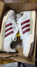 阿迪達(dá)斯（adidas）官網(wǎng)官方男鞋 龍年中國(guó)紅新年款運(yùn)動(dòng)鞋耐磨防滑低幫休閑鞋板鞋 白紅-FW3462 42 曬單實(shí)拍圖