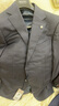 威可多（VICUTU）男士西服商務(wù)通勤純羊毛西裝新郎伴郎結婚 藍色 175/100C 西服 曬單實(shí)拍圖