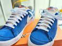 耐克NIKE休閑鞋男子復古經(jīng)典BLAZER LOW運動(dòng)鞋DA7254-401藍40.5 曬單實(shí)拍圖
