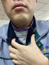 杭絲路男士絲巾真絲斜紋中方巾圍巾商務(wù)休閑領(lǐng)巾爸爸老公禮物紫色豪情 曬單實(shí)拍圖
