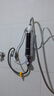 創(chuàng  )維（Skyworth）即熱式電熱水器 電家用衛生間加熱器速熱洗澡器小型淋浴快速加熱恒溫免打孔免儲水 5500W 銀色漏保開(kāi)關(guān)款+沐浴配件+1.4米線(xiàn) 曬單實(shí)拍圖