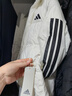 阿迪達斯adidas女冬季長(cháng)款鴨絨600蓬白色連帽羽絨服  JG3856 XL 曬單實(shí)拍圖