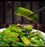 YIHAI億海 裙帶菜梗段300g*5袋 香辣海白菜即食海藻海裙菜海帶絲下酒菜 香辣梗段300g*2袋 曬單實(shí)拍圖