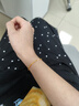 中國黃金（CHINA GOLD）黃金手鏈足金鳳尾手鏈男女手串送媽媽老婆女友節日生日情人節禮物 足金手鏈+禮盒+賀卡+刻字 曬單實(shí)拍圖