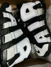 NIKE耐克 官方正品 AIR MORE UPTEMPO (GS) 大AIR運動(dòng)籃球鞋 DQ6200-001 36 曬單實(shí)拍圖