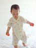 貝樂(lè )咿嬰兒衣服夏季純棉偏襟連體衣初生男女寶寶A類(lèi)哈衣新生兒短袖爬服 5275草坪小鹿+5274蘋(píng)果小熊 90cm （1-2歲22-26斤） 曬單實(shí)拍圖