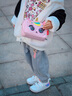 SUPERCUTE2025新款眨眼小包兒童斜挎包女孩寶寶單肩包可愛(ài)女童玩具生日禮物 【獨(dú)角獸】眨眼小精靈斜挎包 曬單實(shí)拍圖