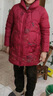 梵花秀媽媽冬裝羽絨服中長(cháng)款2025新款中老年人女秋冬中式奶奶裝棉衣外套 紅色高品質(zhì)羽絨服 2XL 建議穿125-135斤 曬單實(shí)拍圖