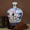 牛欄山二鍋頭陳釀 （好評返京豆） 整箱裝 送禮佳品 清香型白酒 55%vol 2500mL 1壇 典藏青花瓷壇 曬單實拍圖