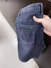 浩術(shù)牛仔短褲男士夏季薄款冰絲2025新款潮牌寬松直筒5分休閑五分中褲 K767藍灰【主圖款】 30 曬單實(shí)拍圖