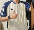 尤尼克斯（YONEX） 25年新款YY羽毛球服運動(dòng)服T恤上衣透氣速干短袖110025 女士短袖210025BCR-049水晶藍 M 曬單實(shí)拍圖
