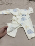 婧麒（JOYNCLEON）嬰兒連體衣春秋無骨衣服春裝空調(diào)服純棉春款長袖和尚服外出服 動物園 59cm 曬單實拍圖