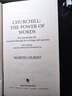 【正版】英文原版 丘吉爾 語(yǔ)言的力量 Churchill The Power of Words 英國前首相丘吉爾傳記 作者馬丁吉爾伯特 人物傳記 進(jìn)口英語(yǔ)書(shū)籍 全英文版 曬單實(shí)拍圖