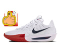 耐克（NIKE）男子 籃球鞋 新年紅 G.T. CUT 3緩震運(yùn)動(dòng)鞋DV2918-103 紅白色42 曬單實(shí)拍圖