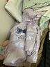波司登（BOSIDENG）【反季】羽絨服兒童中長款連帽加厚新國標90絨商場同款時尚外套 【店長推薦】蘇紫色6243 150 /72 體重約60-72斤 曬單實拍圖