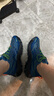 Reebok銳步官方24新款男女同款DMX TRAIL GTX時尚戶外休閑運動鞋 100200883 藍/灰 40.5 (26cm),US：8 曬單實拍圖