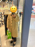 旅途原品ltyp 270G天絲棉立裁風(fēng)衣外套 百搭休閑中長款大衣女夏 經(jīng)典卡其 M 曬單實(shí)拍圖