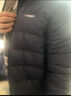 NAVIGARE意大利小帆船童裝兒童羽絨服男童外套女童保暖羽絨冬裝寶寶衣服 包包海鼓黑色 160 曬單實(shí)拍圖