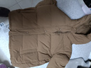 雪中飛羽絨服極寒女士冬季連帽保暖防寒休閑舒適百搭外套防寒羽絨衣 棕色 M (160) 曬單實拍圖