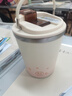喜式陶瓷內膽保溫杯迷你咖啡杯小巧可愛(ài)水杯女士學(xué)生時(shí)尚飲水便攜杯子 花鈿（陶瓷覆層內膽260ML） 曬單實(shí)拍圖