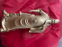 明恩關(guān)公財神像銅關(guān)公擺件武財神家用關(guān)公銅像關(guān)二爺關(guān)羽像 小號22CM高 銅關(guān)公+底座 曬單實拍圖