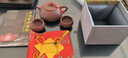 陶舍軒工藝美術(shù)師 吳俊 正宗全手工制作 宜興原礦紫砂壺 茶具 石瓢竹 原礦棗紅泥 約 400ml 容量 曬單實(shí)拍圖