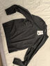 哈吉斯（HAZZYS）男裝純色毛衣內(nèi)搭羊毛衫ABYZD0BCF13 深灰色DE 175/96A48 曬單實拍圖