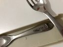 沃德百惠（WORTHBUY）316L不銹鋼兒童調(diào)羹喂飯勺小學(xué)生餐叉勺元寶勺帶收納盒勺子套裝 赫赫熊元寶勺+餐叉+收納盒 曬單實(shí)拍圖