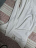歐迪芬打底衫女半高領(lǐng)秋冬內搭保暖長(cháng)袖T恤貼身高彈柔軟女士上衣白色M 曬單實(shí)拍圖