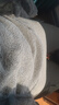 馬登工裝 復(fù)古單邊絨套頭毛衣男秋季羅紋圓領(lǐng)落肩慵懶風(fēng)灰色保暖上衣 隕石灰 2XL 曬單實(shí)拍圖