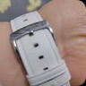 華為手表表帶適用于Watch GT3丨GT3Pro真表帶女款42mm雅致版時尚商務GT2 Fit2通用 簡裝女款真皮表帶-金扣-凝霜白(20mm口徑) 曬單實拍圖