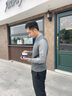 SATCHI沙馳錢包卡包二合一男2025新款名片夾真皮短款純牛皮駕駛證件卡夾 【黑色】禮盒精裝/順豐發(fā)貨 曬單實(shí)拍圖
