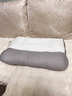 雅鹿大豆枕頭護頸枕睡眠頸椎病深度睡覺(jué)專(zhuān)用酒店頸椎枕家用枕芯一對裝 牽引枕-白+灰【享受睡眠】 48cm *74【一只裝】 曬單實(shí)拍圖