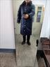鐵路工務(wù)冬季大衣 防寒服鐵路防寒大衣制服列車(chē)員長(cháng)款冬季大衣加厚男女乘務(wù)員羽絨大衣 女款羽絨大衣 160/84 曬單實(shí)拍圖