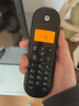 摩托羅拉（Motorola）數字無(wú)繩電話(huà)機無(wú)線(xiàn)座機單機大屏幕清晰免提辦公家用 C601黑色單無(wú)繩 曬單實(shí)拍圖