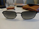 雷朋（RayBan）長(cháng)方形太陽(yáng)鏡男女款金屬氣質(zhì)墨鏡0RB3746禮物禮物 【漸變】002/71黑框漸變灰鏡片 56 曬單實(shí)拍圖